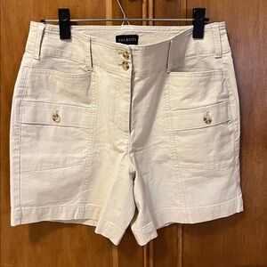 Talbots  Shorts. NWT. Light beige color. Inseam 5 1/2 in